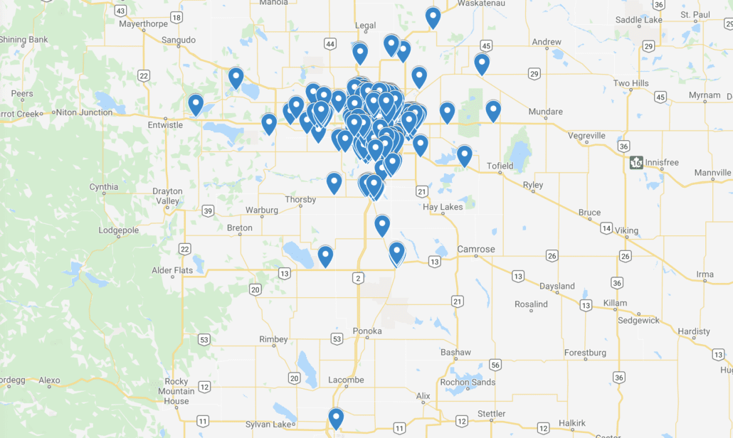 Inspections Map